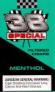 38 Special Filtered Cigars - Menthol 100 Box 