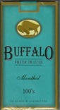 Buffalo Menthol 100 Box 