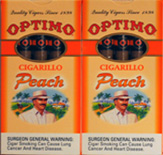 OPTIMO CIGARILLO - PEACH 20/5PKS 