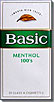 BASIC MENTHOL 100 BOX 