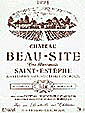 CHATEAU BEAU SITE ST. ESTEPHE 1999