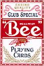 BEE POKER SIZE PLAYING CARDS 12CT 