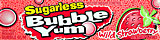 Bubble Yum Sugarless Wild Strawberry 12/10 CT 