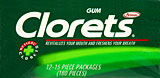 Clorets Gum 12CT 
