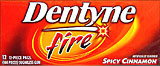 Dentyne Fire Spicy Cinnamon 12CT 