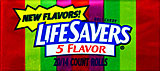 Lifesavers 5 Flavors 20ct Box 