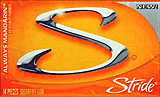 Stride Sugarless Always Mandarin 12/14ct. 