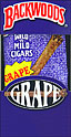 BACKWOODS GRAPE (10 PACKS OF 8 CIGARS) 