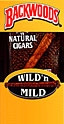BACKWOODS WILD'N MILD (6 PACKS OF 8 CIGARS) 