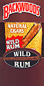 BACKWOODS WILD RUM (6 PACKS OF 8 CIGARS) 