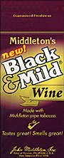 BLACK & MILD "WINE" CIGARS 25 COUNT BOX 