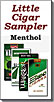 FILTERED CIGAR SAMPLER CARTON - MENTHOL 100