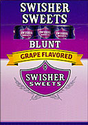 SWISHER SWEETS BLUNT GRAPE 10/5PKS 