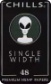 CHILLS ALIEN ROLLING PAPERS SINGLE WIDTH 