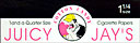 JUICY JAY'S 1 1/4 COTTON CANDY CIGARETTE PAPERS 24CT BOX 