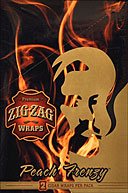 ZIG ZAG PEACH FRENZY WRAP 25-2PKS
