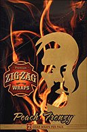 ZIG ZAG PEACH FRENZY WRAP 25-2PKS 