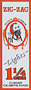 ZIG ZAG LIGHTS 1 1/4 CIGARETTE PAPER 24CT BOX 