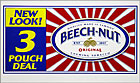 BEECHNUT CHEWING TOBACCO  12 COUNT - PROMOTIONAL BOX 