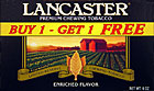 LANCASTER CHEWING TOBACCO - PROMOTIONAL CARTON 