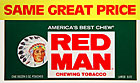 RED MAN CHEWING TOBACCO 12 COUNT