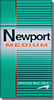 NEWPORT MEDIUM 100 BOX PROMOTIONAL CARTON 