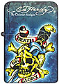 Ed Hardy Tattoo Lighter - Death Or Glory Design 