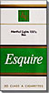 ESQUIRE MENTHOL LIGHT 100 BOX 