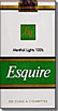 ESQUIRE MENTHOL LIGHT 100 