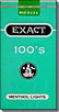EXACT MENTHOL LIGHT 100 