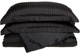 Royal Opulence Luxury Satin Stripe Devet Set FULL/QUEEN 