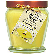 Crackling Wick Candle - Bamboo & Lily 