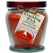 Crackling Wick Candle - Clementine & Cedarwood 