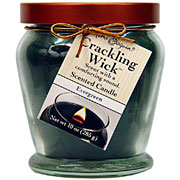 Crackling Wick Candle - Evergreen