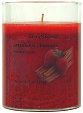 Time & Again Strawberry Cinnamon Jar Candle 12.75oz 