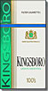KINGSBORO MENTHOL LIGHT 100  BOX 