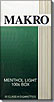 MAKRO MENTHOL LIGHT 100 BOX 