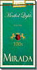 MIRADA MENTHOL LIGHT 100 