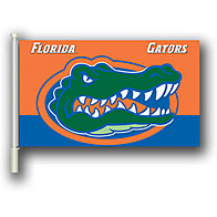 Florida Gators Logo Car Flag 
