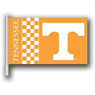Tennessee Volunteers Logo Car Flag 