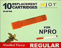 NJOY Replacement Cartridges - Menthol - 10 Cartridges 