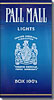 PALL MALL LIGHT 100 BOX 