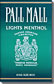 PALL MALL MENTHOL LIGHT BOX 