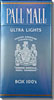 PALL MALL ULTRA LIGHT 100 BOX 