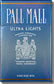 PALL MALL ULTRA LIGHT BOX 