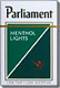 PARLIAMENT MENTHOL LIGHT BOX 