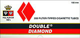 DOUBLE DIAMOND CIGARETTE TUBES FULL FLAVOR 100 - 200CT BOX 