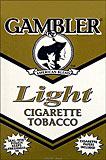 GAMBLER LIGHT CIGARETTE TOBACCO 12/0.65oz POUCHES 