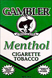 GAMBLER MENTHOL CIGARETTE TOBACCO 12/0.65oz POUCHES 