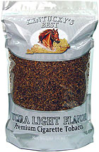 KENTUCKY'S BEST ULTRA LIGHT CIGARETTE TOBACCO 1LB BAG 
